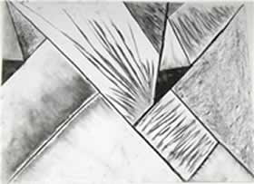 Abstract charcoal art