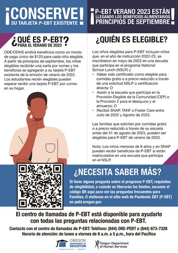 PEBT Flyer Spn